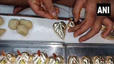 Raksha Bandhan 2022: Gold-Plated Sweets for Rs 6,000 Per Kg in Nashik Market Ahead of Festival (See Pics)